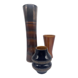 Trio of vases 1970