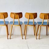 Chaises de salle à manger vintage de Ton, 1960'
