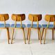 Chaises de salle à manger vintage de Ton, 1960'