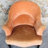 Fauteuil crapaud Napoléon III