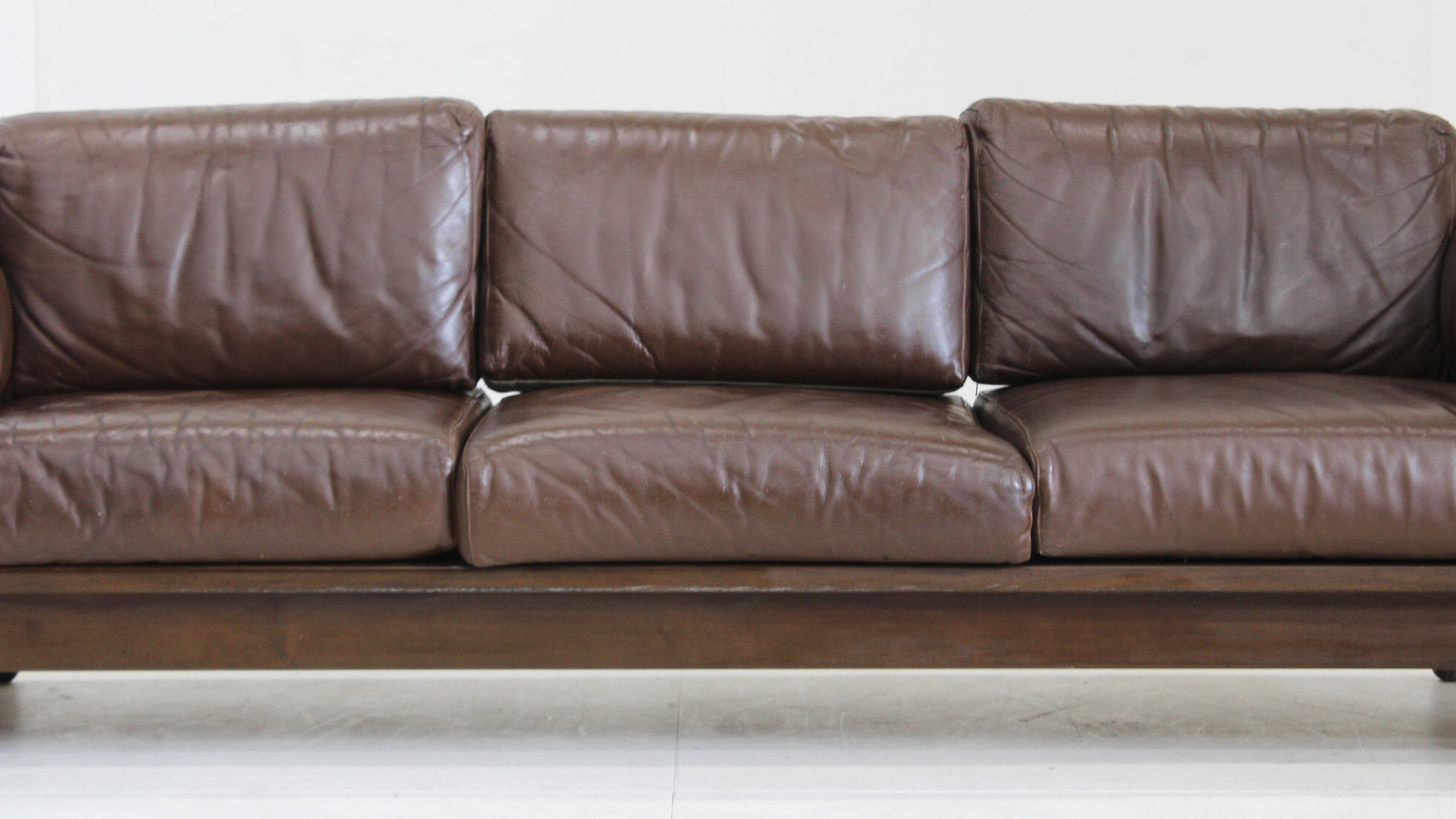 Vintage Bastiano 3 seater sofa by Tobia Scarpa for Gavina 1970s
