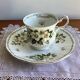 Tasse et sous tasse porcelaine fine anglaise - vintage