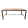 Spanish iron and ceramic tile coffee table, 1950s
