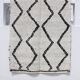 Reversible rug - hand-woven recycled cotton - 170 x 240 cm
