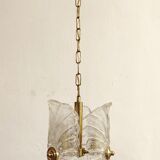 Murano glass ceiling lamp. Italy, 1970s.