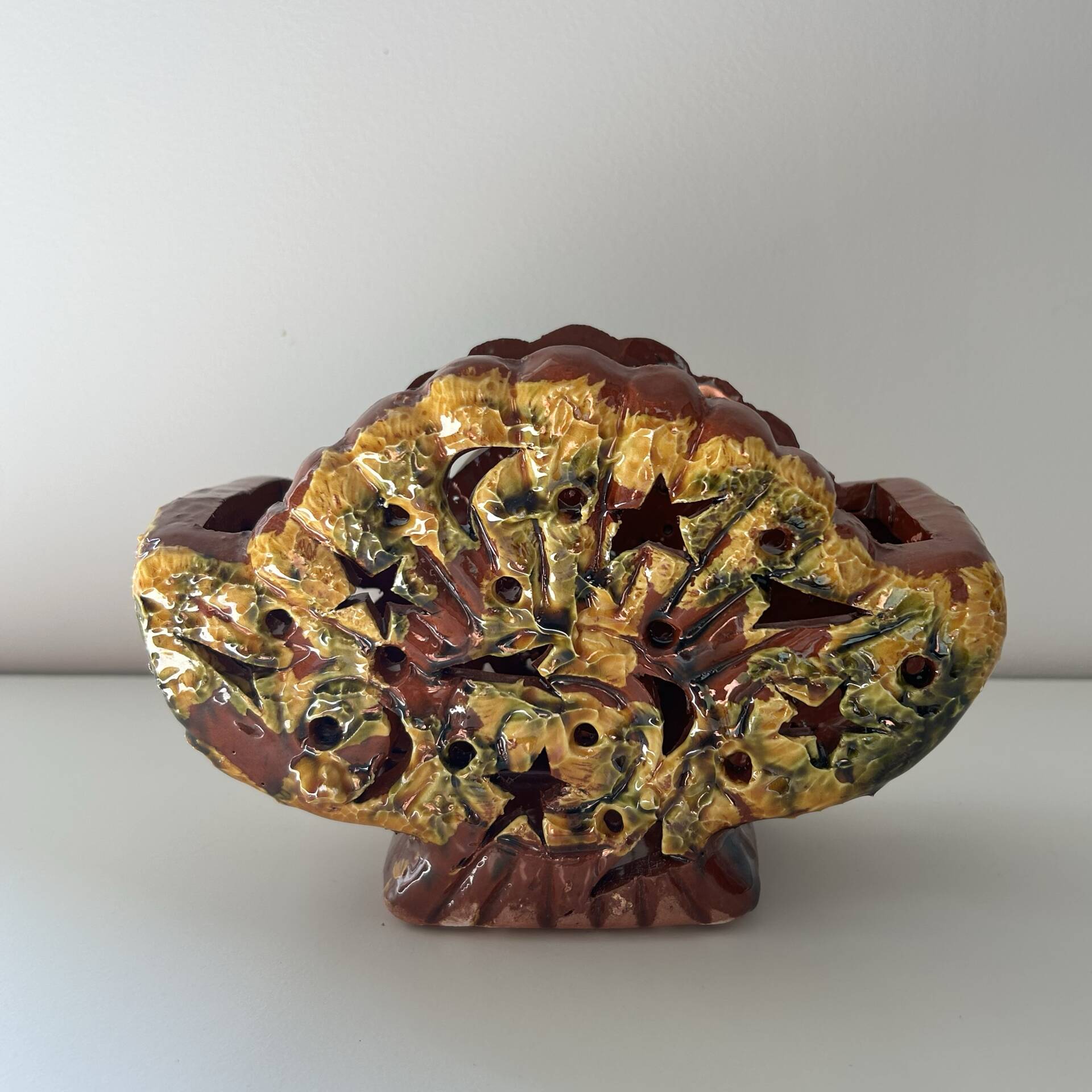 Vase coquillage ajouré