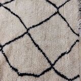Handmade moroccan berber rug 315 x 187 cm