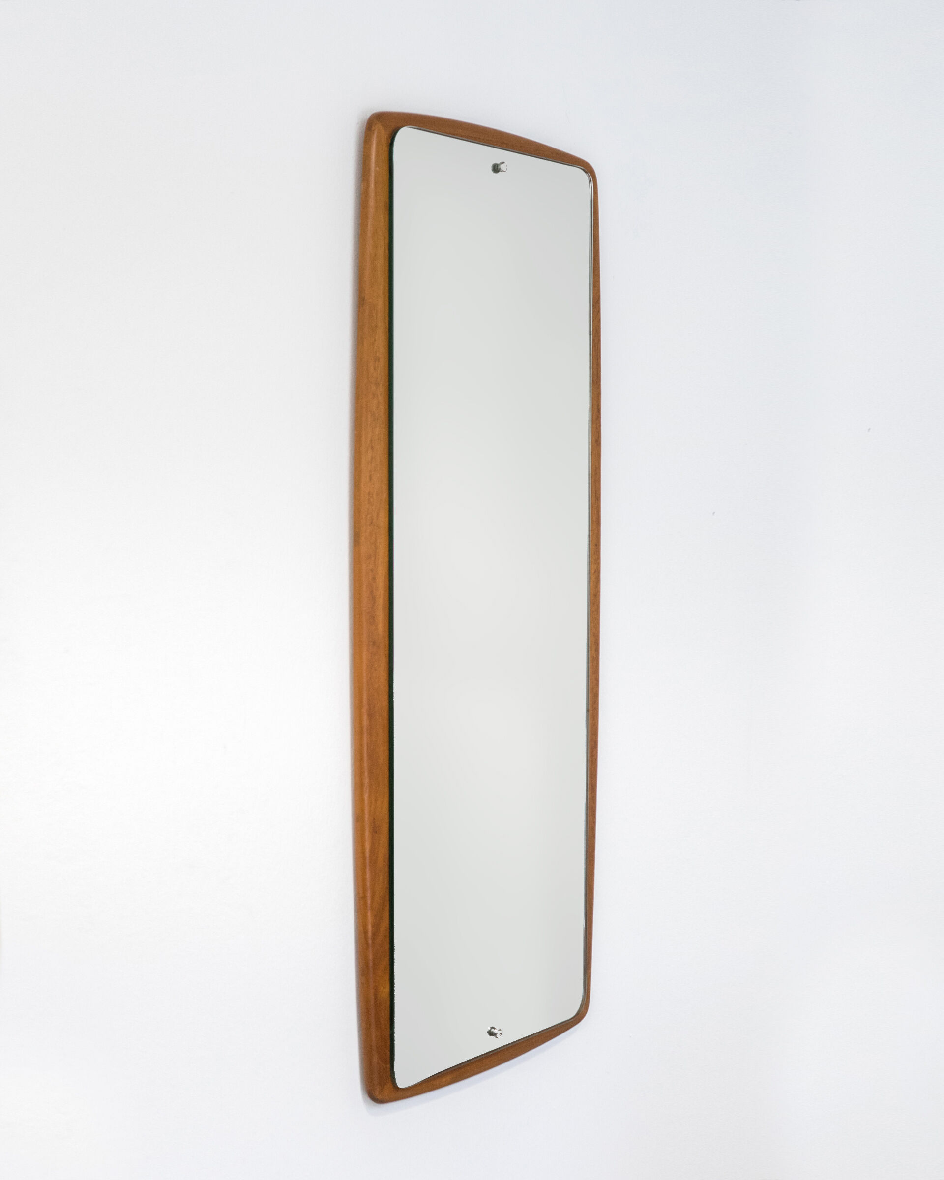 Teak mirror mid century, 1960's 34x95cm