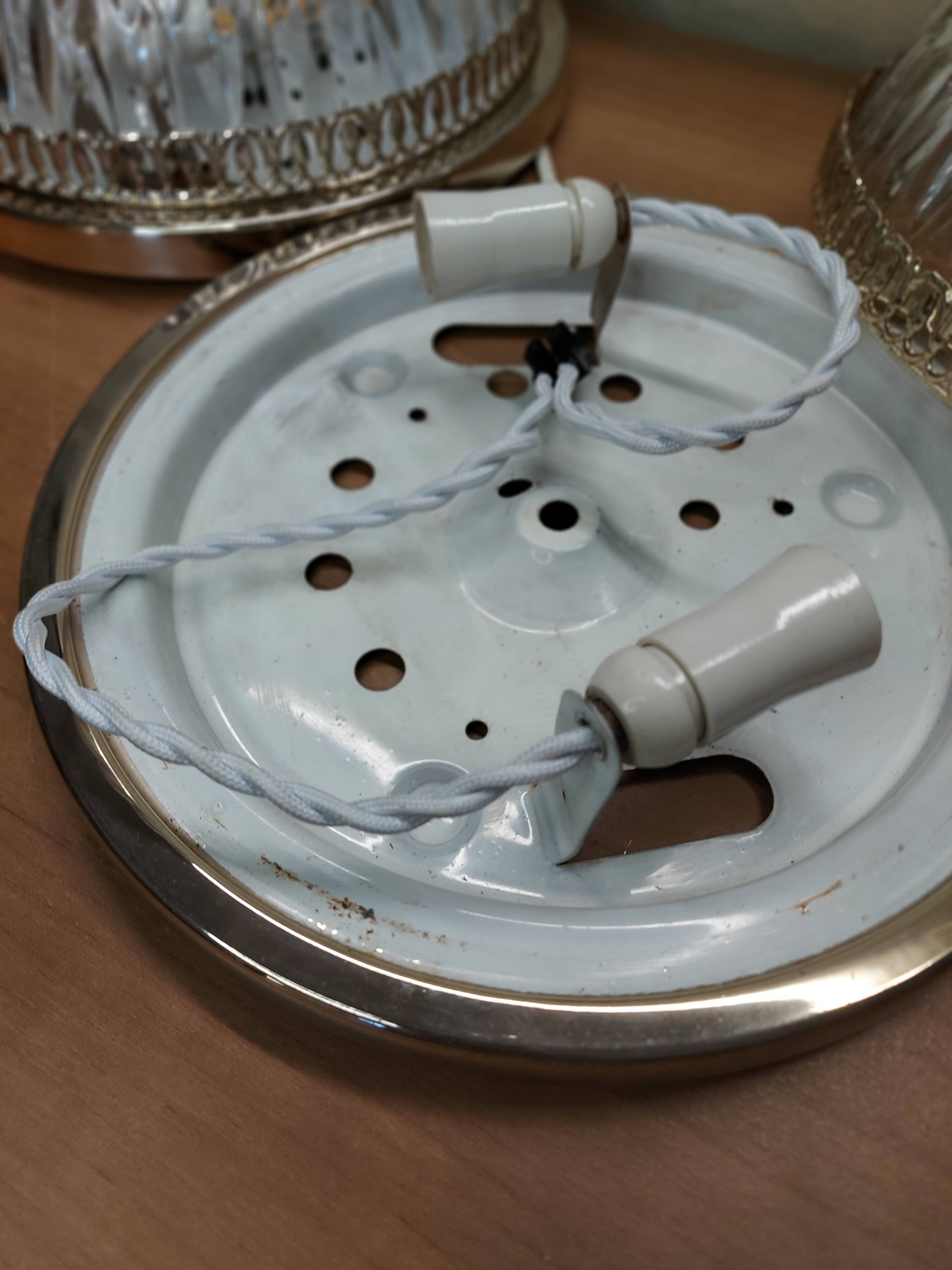 Pair of sconces or ceiling lights