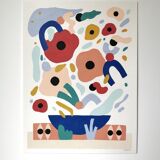 Acrylic on paper - AND LET IT JUMP!