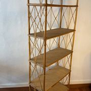 1960s Rattan Shelf France
