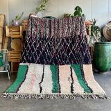 Modern Moroccan Carpet hand-woven wool, 200x285 cm