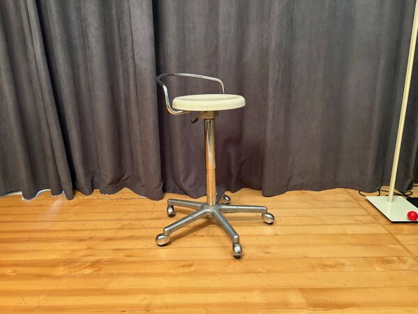 Adjustable Marcel Breuer-style stool, 1960s