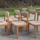 6 chaises Années 70