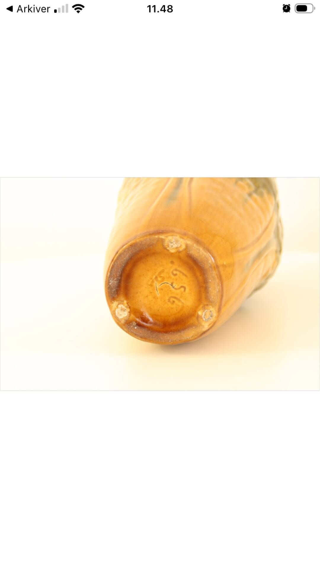 Paire de musée : pottery d'art antique ultra-rare de michael andersen "ow