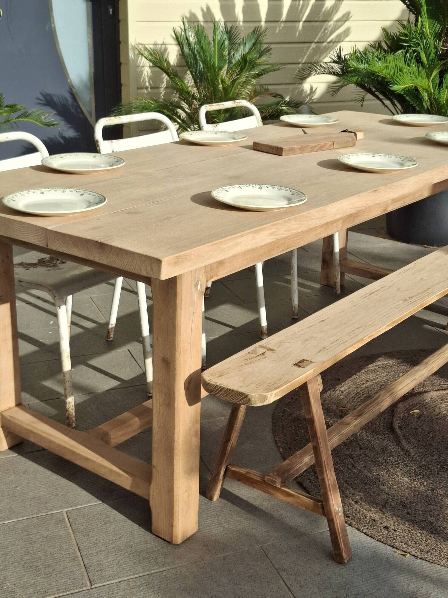 No58 renovated farmhouse table