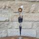 Champagne flute Paul Nagel collection Rêveries model Nocturne hand-painted