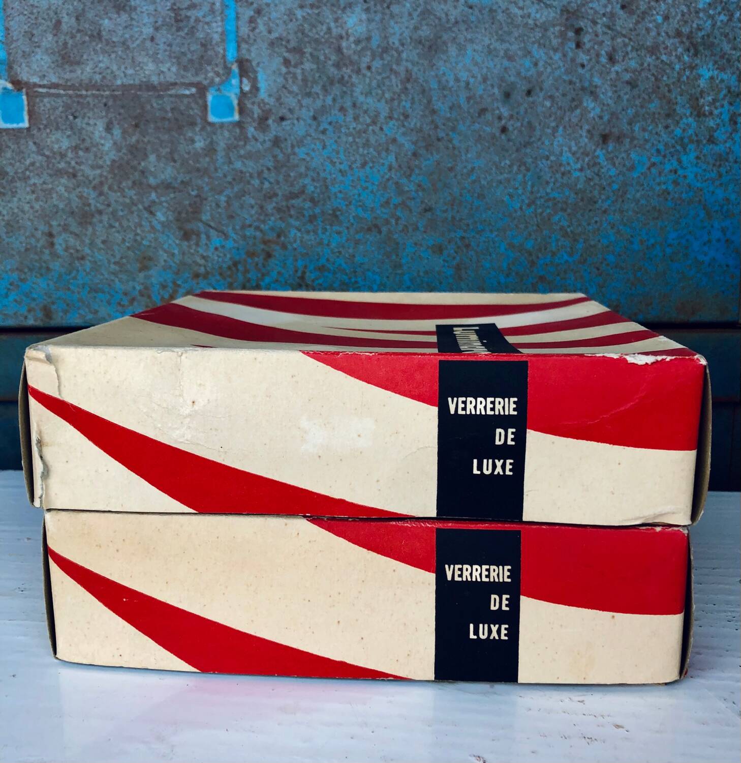 Luminarc vintage alcohol glass set