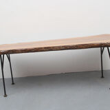 Coffee table in walnut