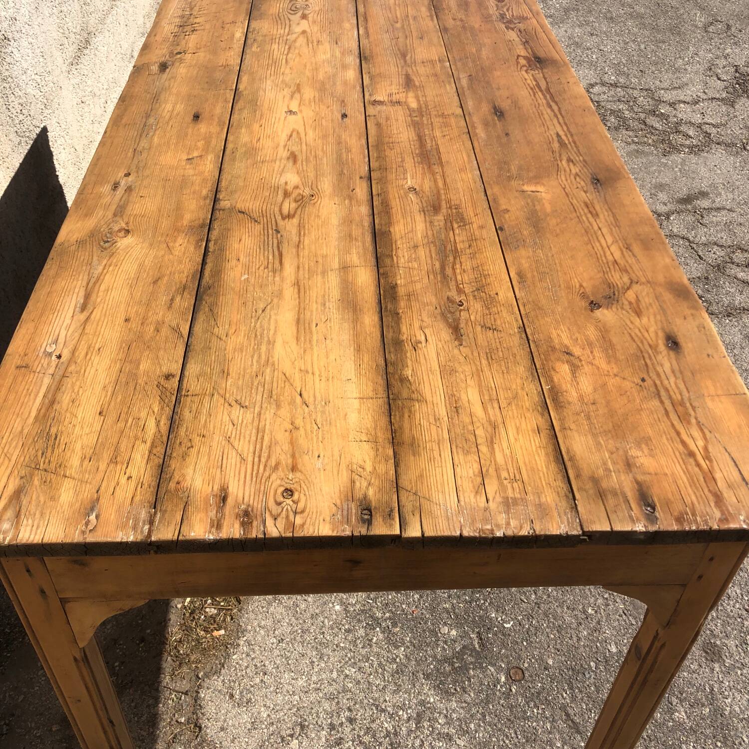 Antique dining table