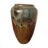 Pussaie sandstone vase by Jean Cacheleux