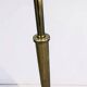 Brass floor lamp, height adjustable