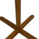 Vintage Pinewood Sputnik Freestanding Coat Rack, 1970s Design