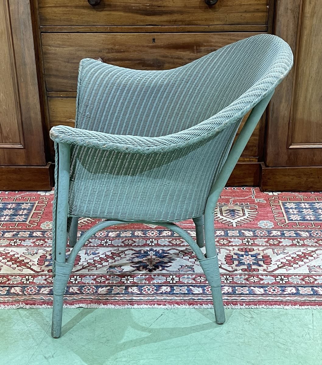 LLoyd loom armchair from the 1950s