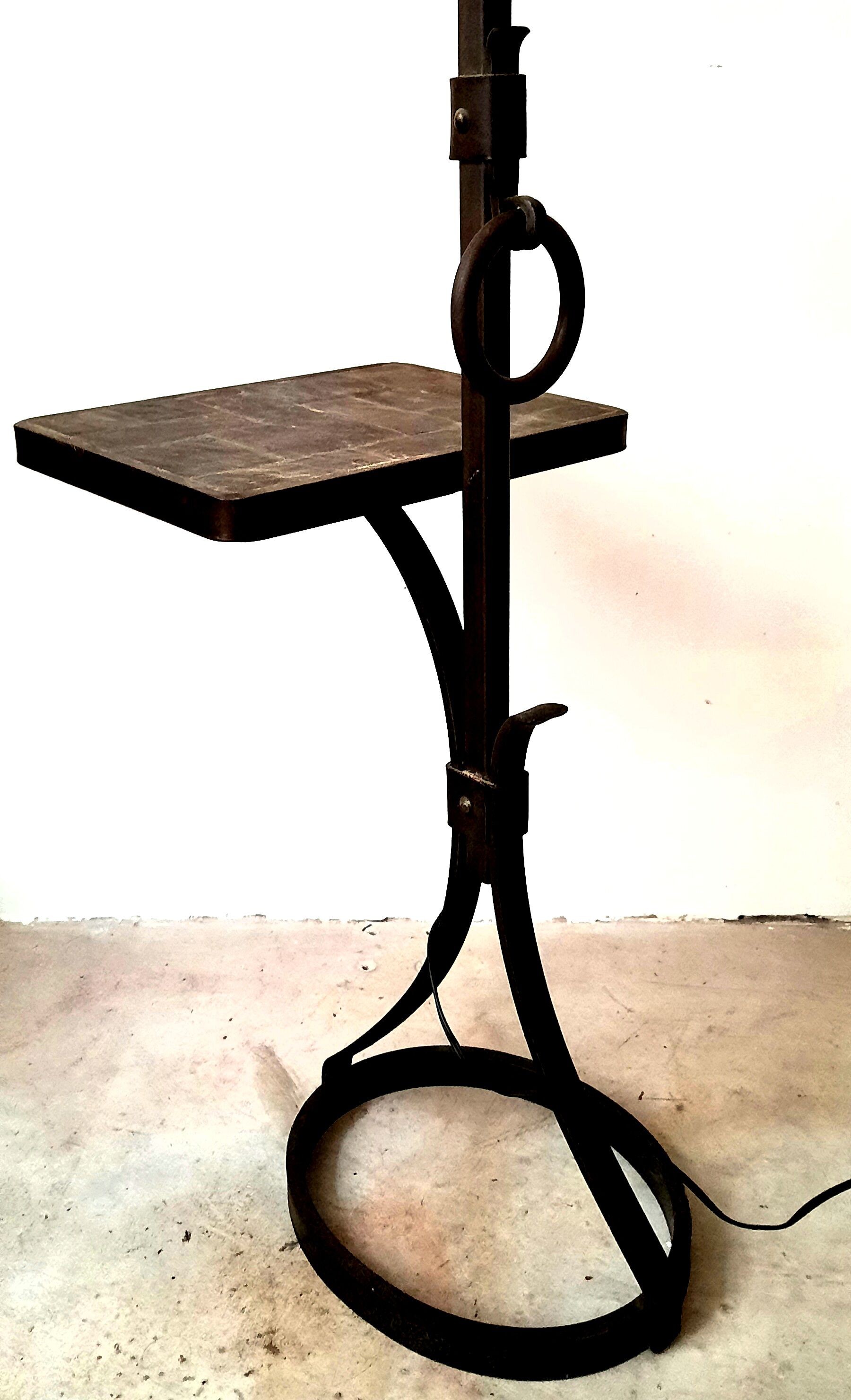 Brutalist tablet lamp of the 60s