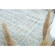 1970s Vintage Persian Handmade Wool Cotton Light Brown Area Rug 291x394