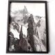 Mont-Blanc Mountain original photograph 1950 Pierre Tairraz