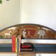 Vintage solid wood noah's ark shelf