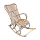 Rocking-chair en rotin
