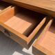 3-drawer oak desk