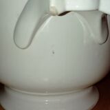 White plant pot