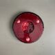 Burgundy ceramic trivet