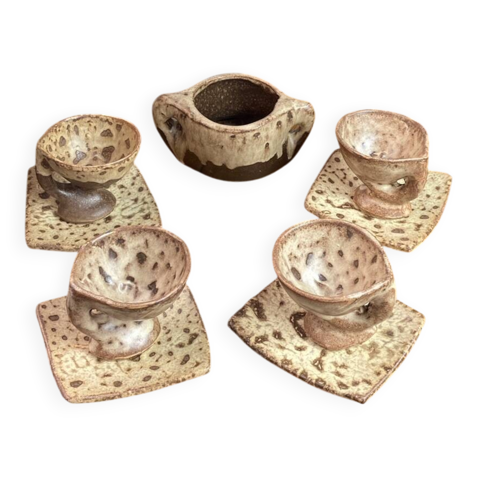 Stoneware coffee service, 1970s