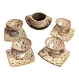 Stoneware coffee service, 1970s