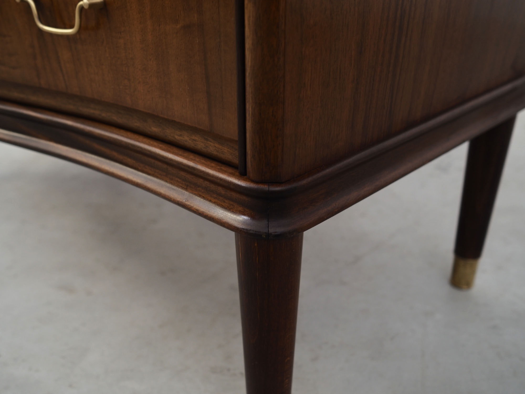 Walnut secretary, Danish design, 60's, production: Denmark