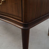 Walnut secretary, Danish design, 60's, production: Denmark