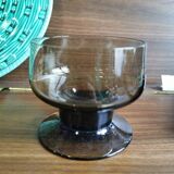 Smoked glass cups