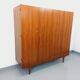 Vintage Scandinavian style teak wardrobe from the 60s