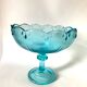 Coupe en verre bleu