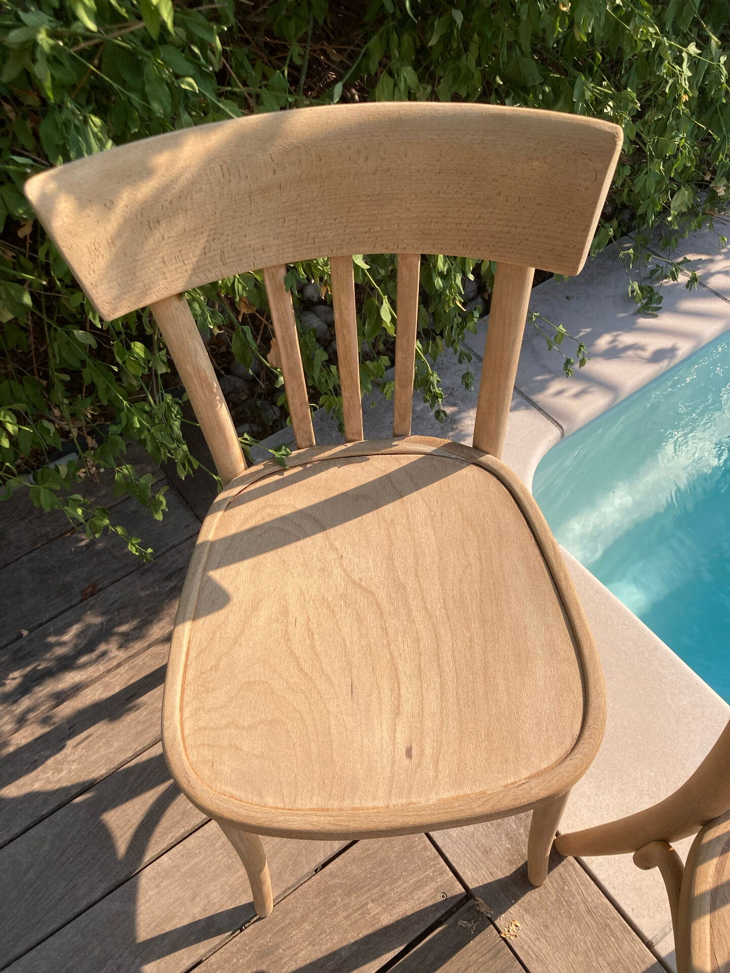 4 chaises bistrot restaurées