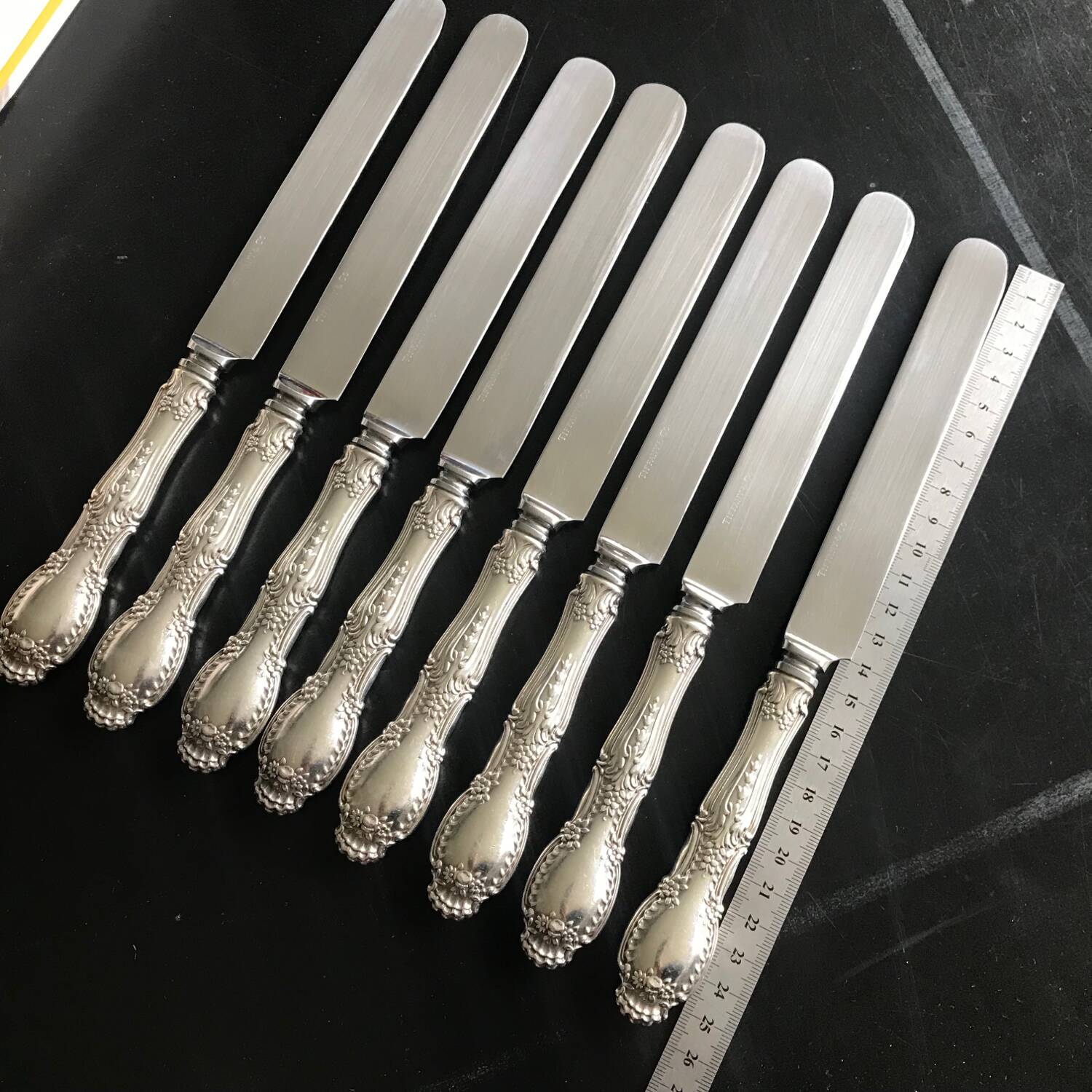 Set of 8 Tiffany & co knives
