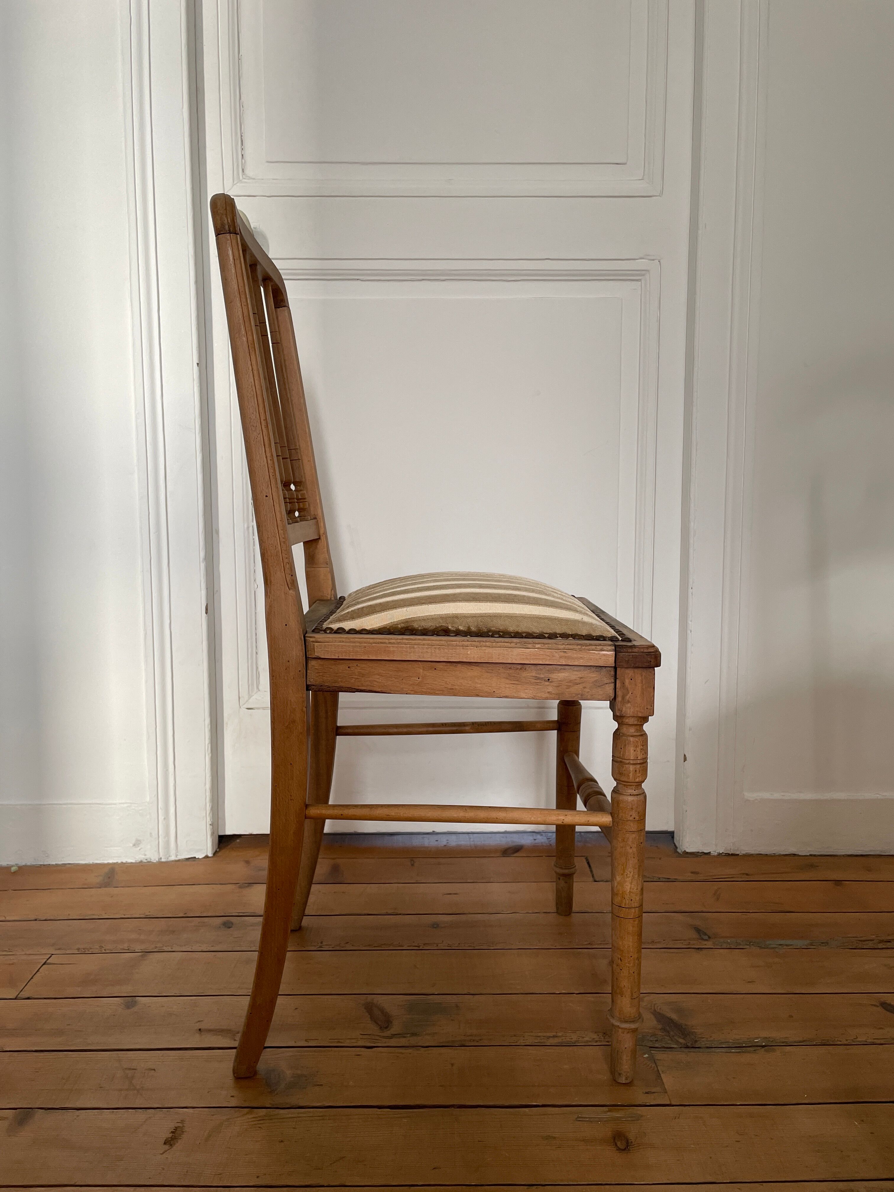 Series of 3 antique chairs Napoleon III