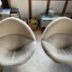 Pierre Paulin F422 Artifort Swivel Globe Armchairs