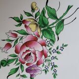 Lunéville tart dish with street lamp decoration