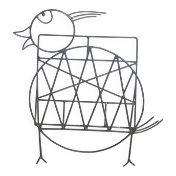 Iron magazine rack, 1930s