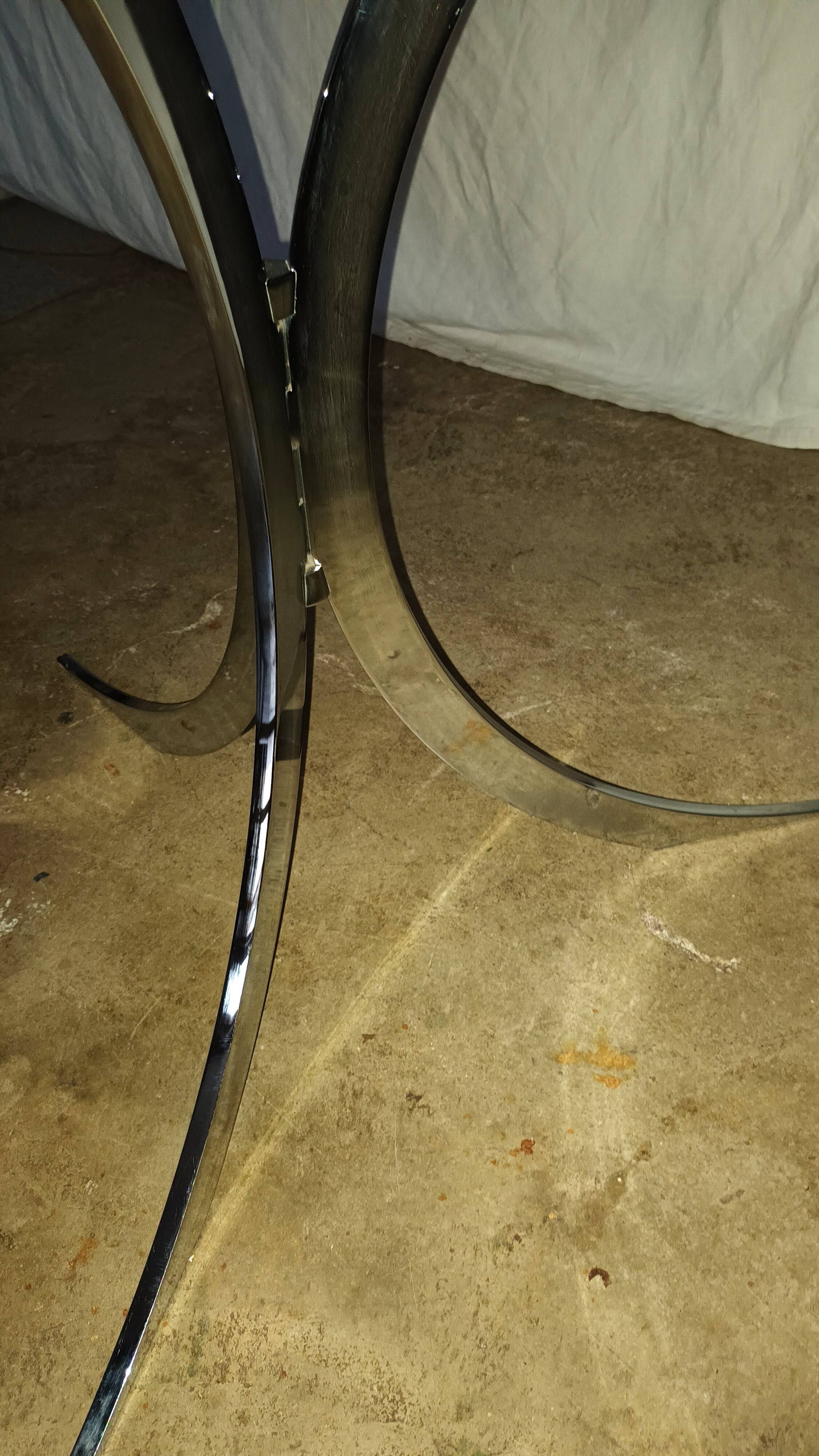 Boris Tabacoff's round table for Christofle, 1970s.